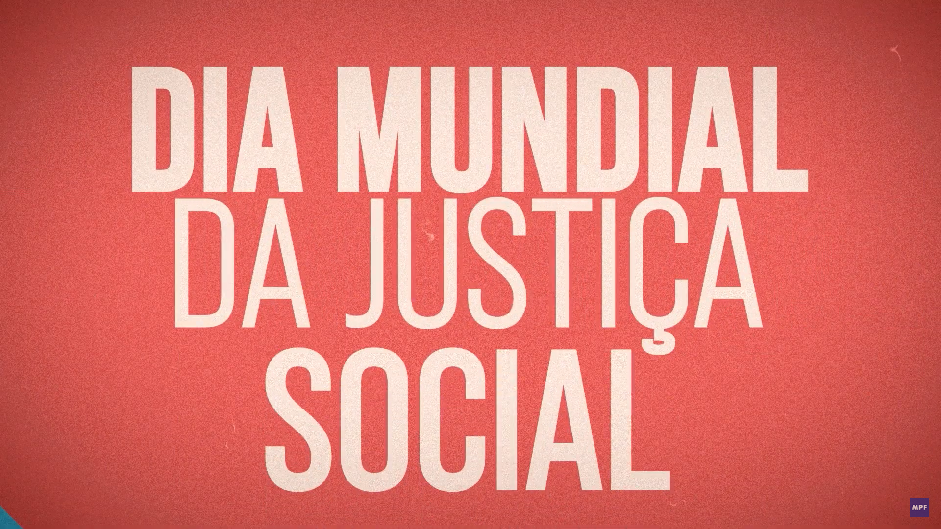 Dia Mundial da Justiça Social | IP
